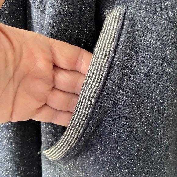 Hydrogen full zip lined jacket blue size medium - Picture 3 of 11